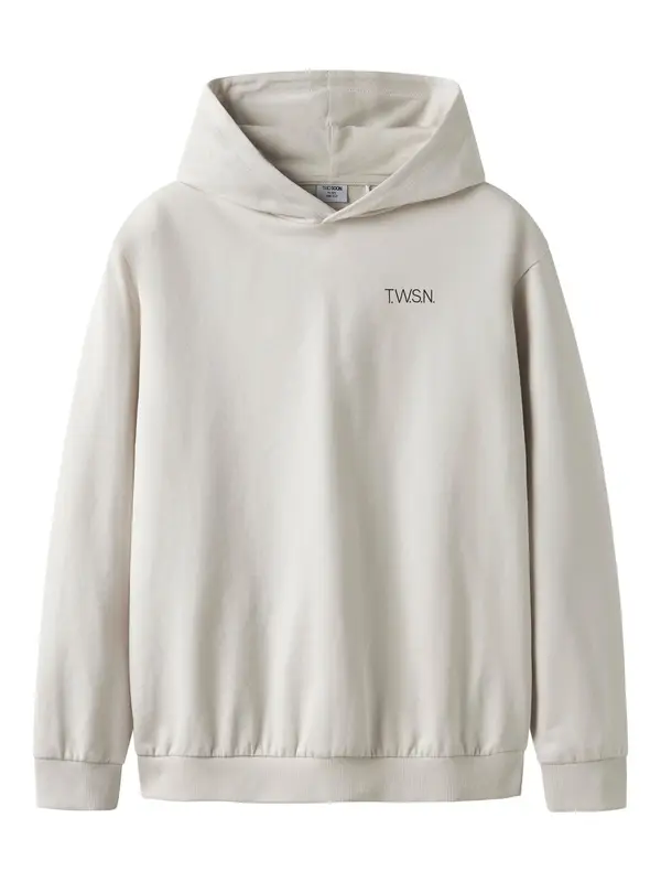 TWO SOON TWO SOON Sweater majica  svijetlosiva / crna