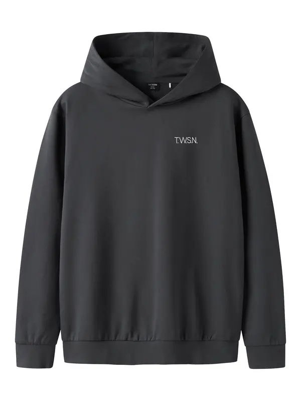 TWO SOON TWO SOON Sweater majica  tamo siva / bijela