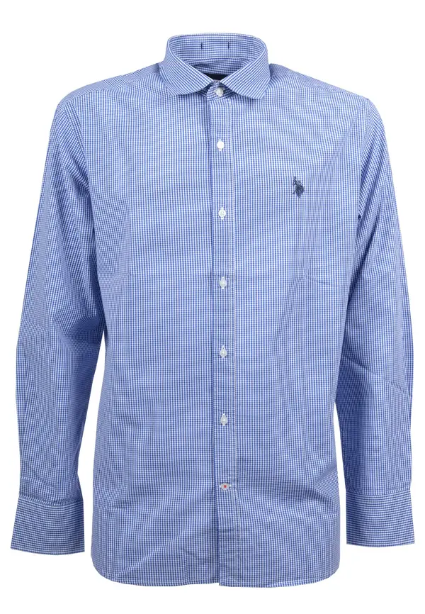 U.S. Polo Assn. U.S. POLO ASSN. Košulja  kraljevsko plava / bijela