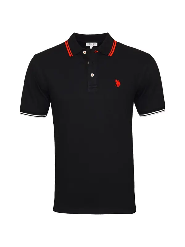 U.S. POLO ASSN. U.S. POLO ASSN. Majica 'Barney'  crvena / crna