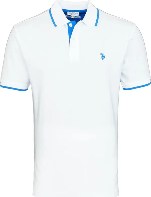 U.S. Polo Assn. U.S. POLO ASSN. Majica 'Fashion'  plava / crvena / bijela