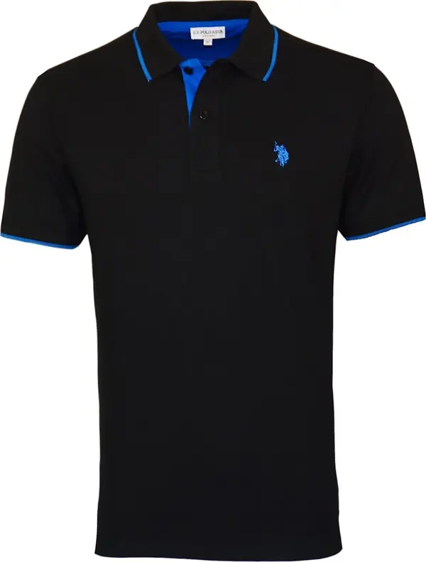 U.S. Polo Assn. U.S. POLO ASSN. Majica  kraljevsko plava / crna