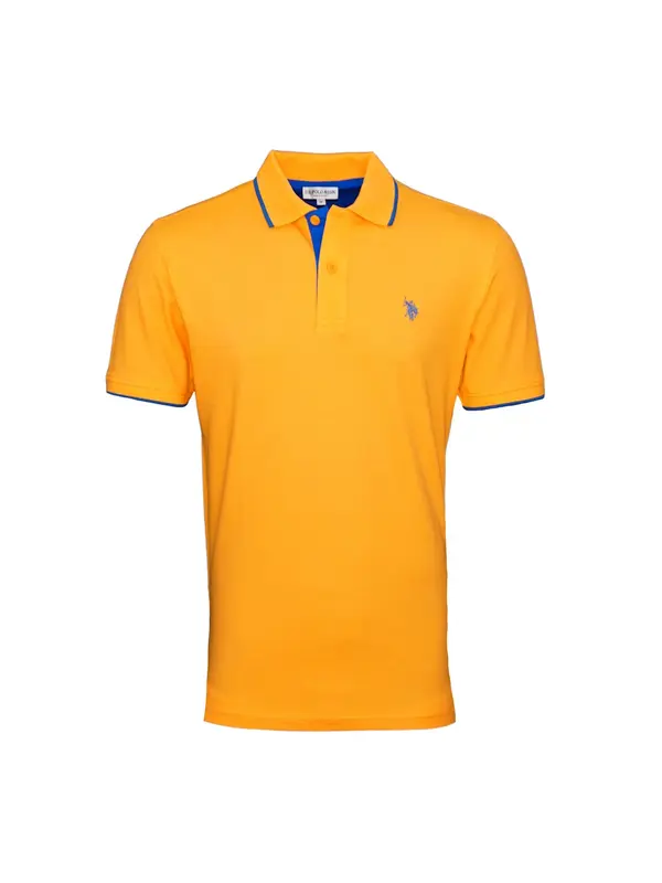 U.S. POLO ASSN. U.S. POLO ASSN. Majica  kraljevsko plava / tamo žuta