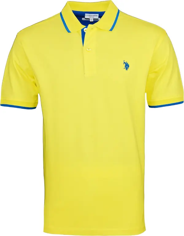 U.S. Polo Assn. U.S. POLO ASSN. Majica  kraljevsko plava / žuta