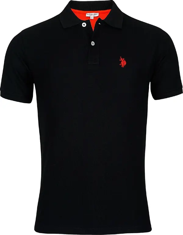 U.S. Polo Assn. U.S. POLO ASSN. Majica  krvavo crvena / crna