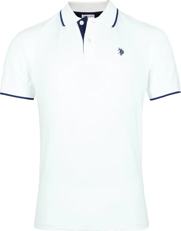 U.S. Polo Assn. U.S. POLO ASSN. Majica  mornarsko plava / bijela