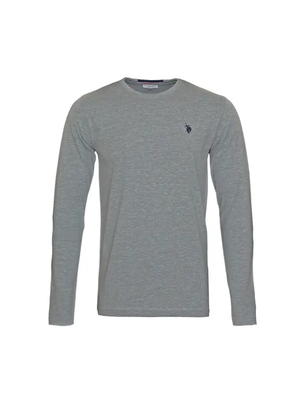 U.S. Polo Assn. U.S. POLO ASSN. Majica  mornarsko plava / siva