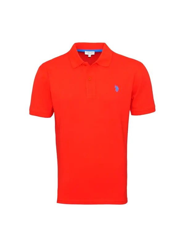 U.S. POLO ASSN. U.S. POLO ASSN. Majica  nebesko plava / neonsko crvena