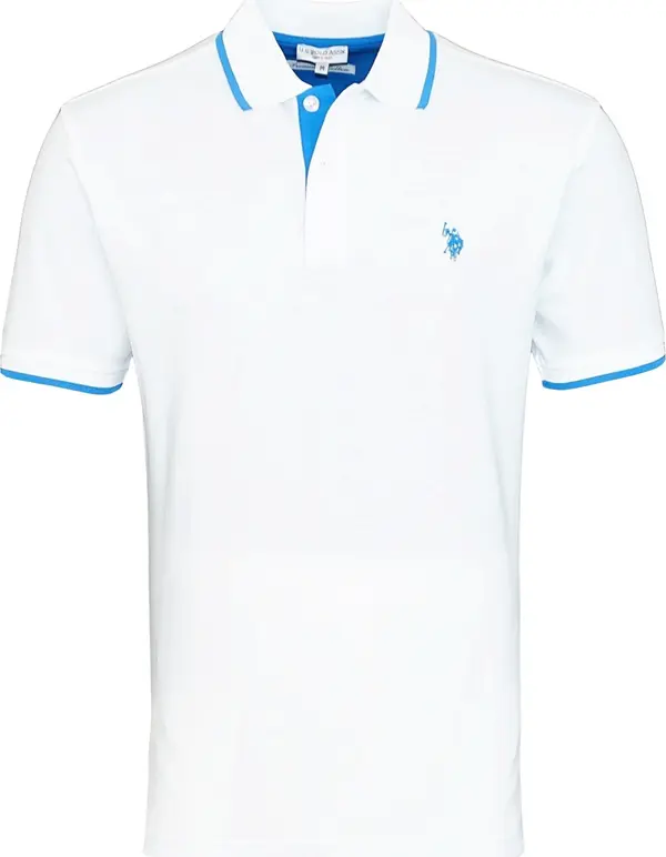 U.S. Polo Assn. U.S. POLO ASSN. Majica  plava / bijela