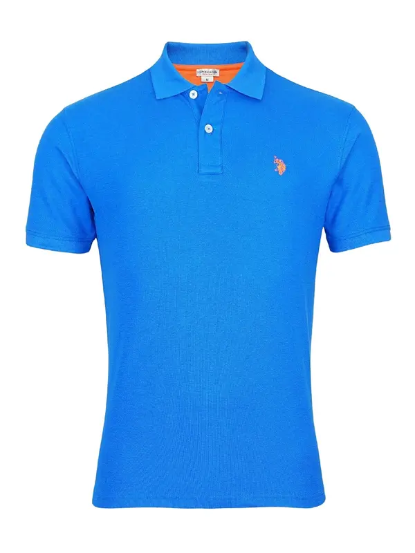 U.S. Polo Assn. U.S. POLO ASSN. Majica  plava / narančasta