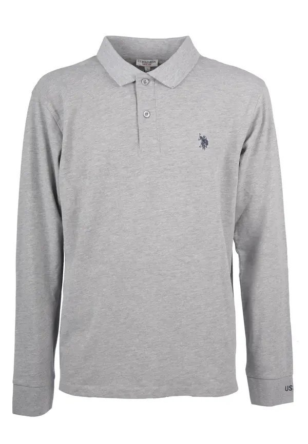 U.S. Polo Assn. U.S. POLO ASSN. Majica  siva melange