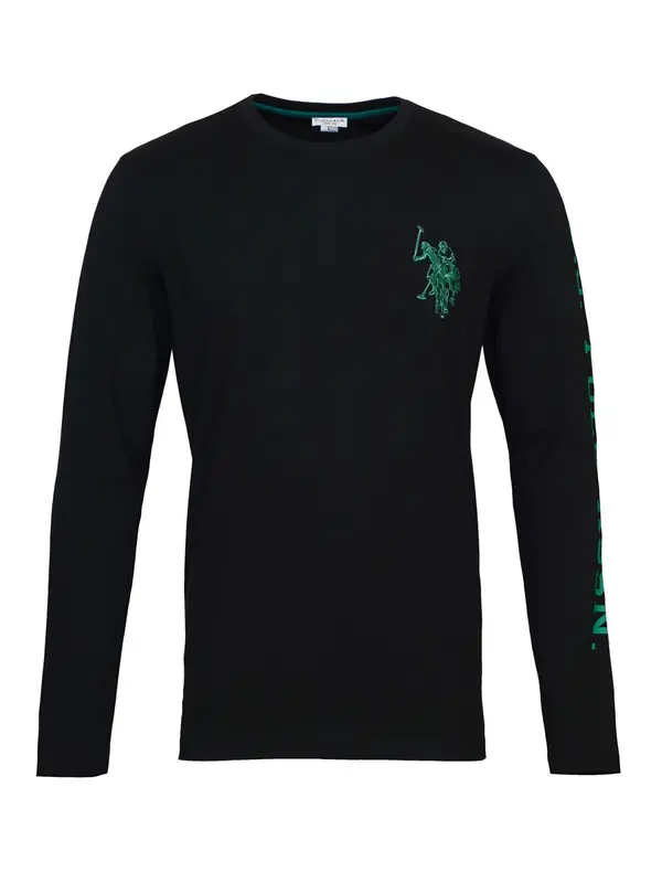 U.S. Polo Assn. U.S. POLO ASSN. Majica  žad / crna