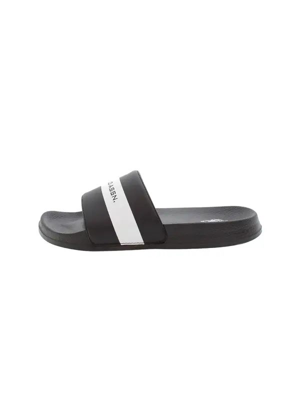 U.S. Polo Assn. U.S. POLO ASSN. Natikače s potpeticom  crna / bijela