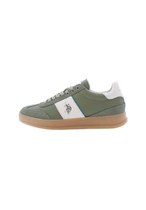 U.S. Polo Assn. U.S. POLO ASSN. Niske tenisice 'Campy'  maslinasta / bijela