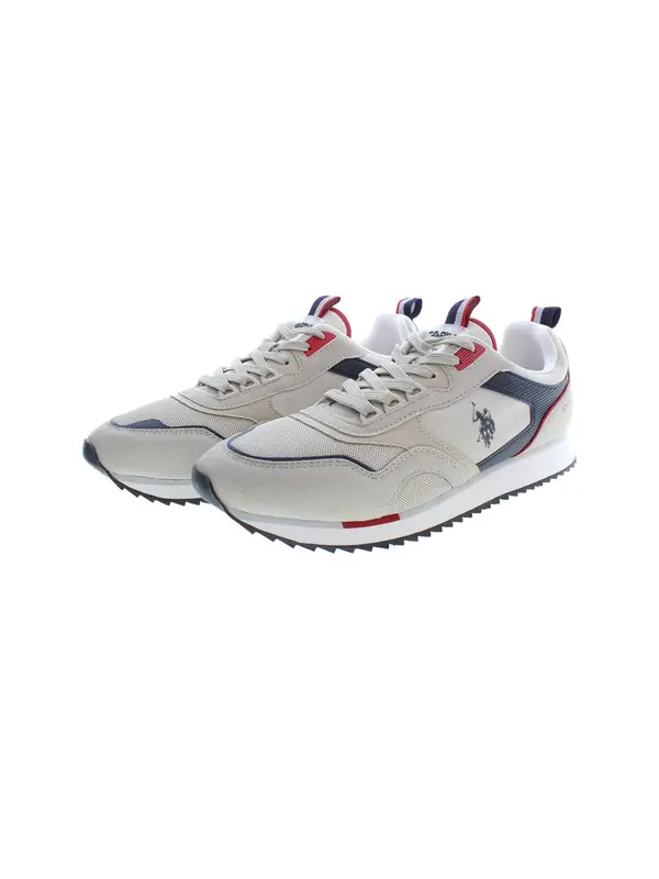 U.S. POLO ASSN. U.S. POLO ASSN. Niske tenisice 'ETHAN'  siva / crna