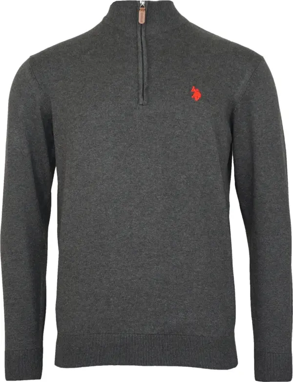 U.S. Polo Assn. U.S. POLO ASSN. Pulover  antracit siva