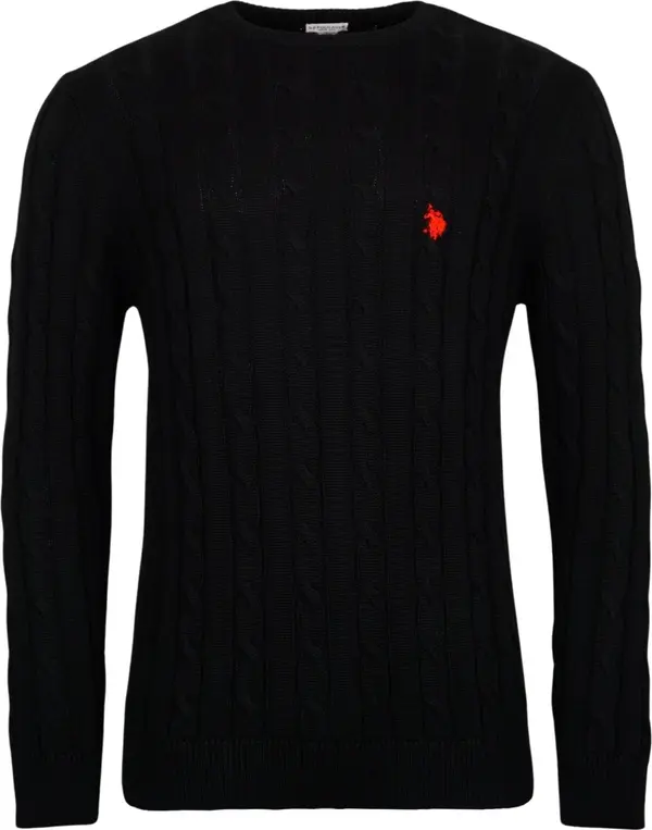 U.S. Polo Assn. U.S. POLO ASSN. Pulover  crvena / crna