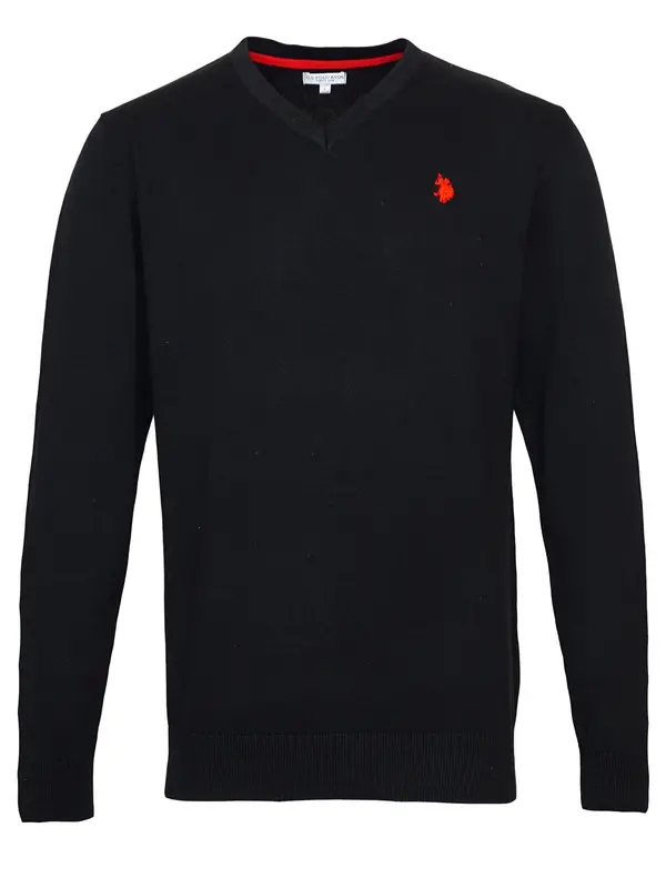 U.S. Polo Assn. U.S. POLO ASSN. Pulover  crvena / crna