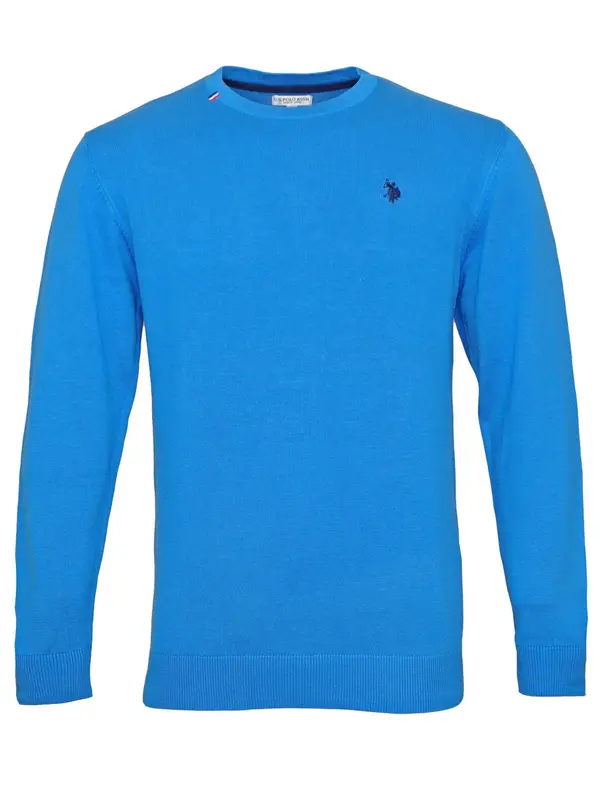 U.S. Polo Assn. U.S. POLO ASSN. Pulover  mornarsko plava / nebesko plava