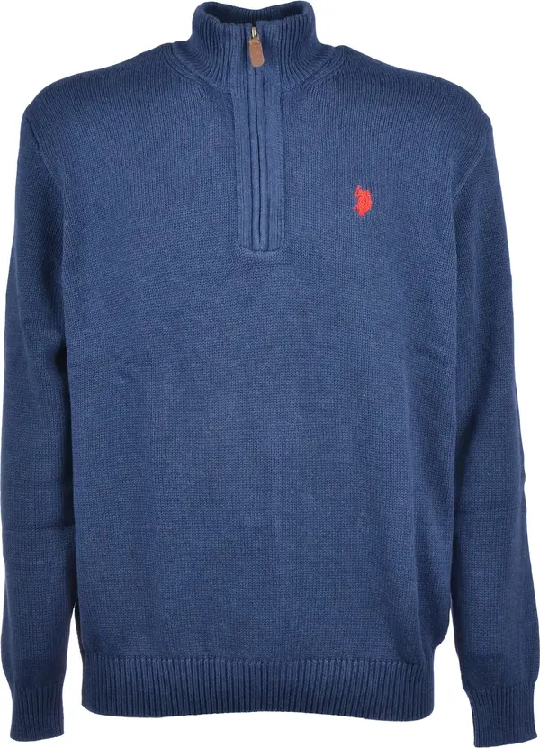 U.S. Polo Assn. U.S. POLO ASSN. Pulover  morsko plava / crvena