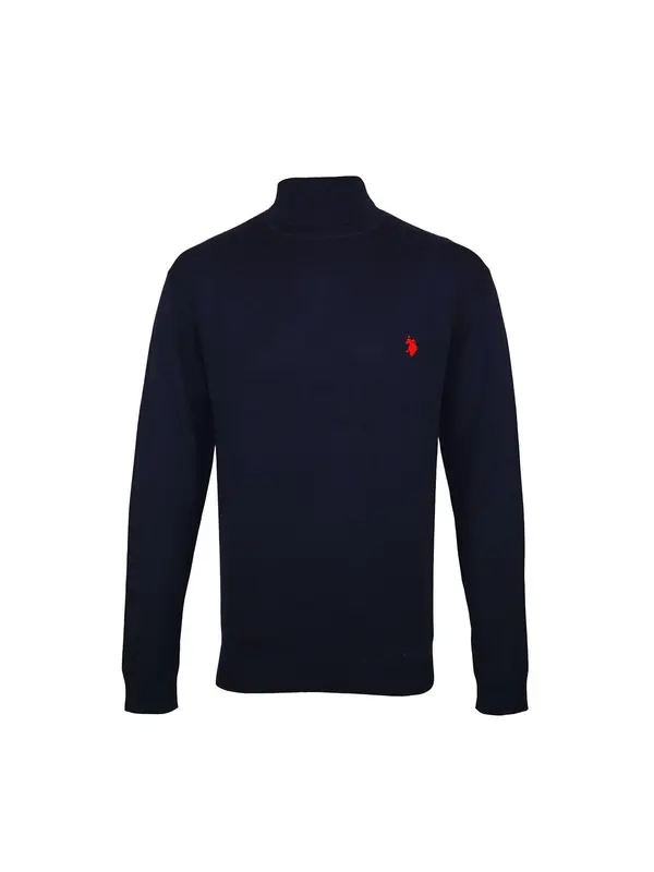 U.S. Polo Assn. U.S. POLO ASSN. Pulover  morsko plava / crvena