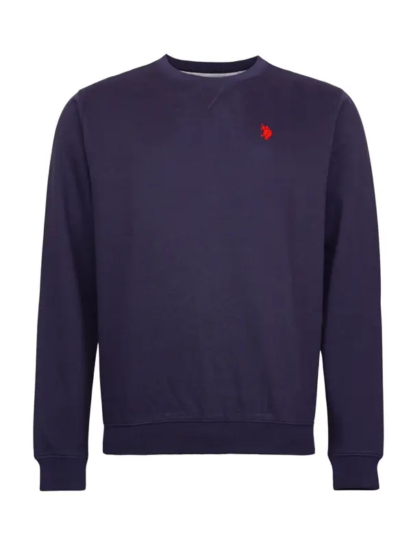 U.S. Polo Assn. U.S. POLO ASSN. Pulover  morsko plava / krvavo crvena