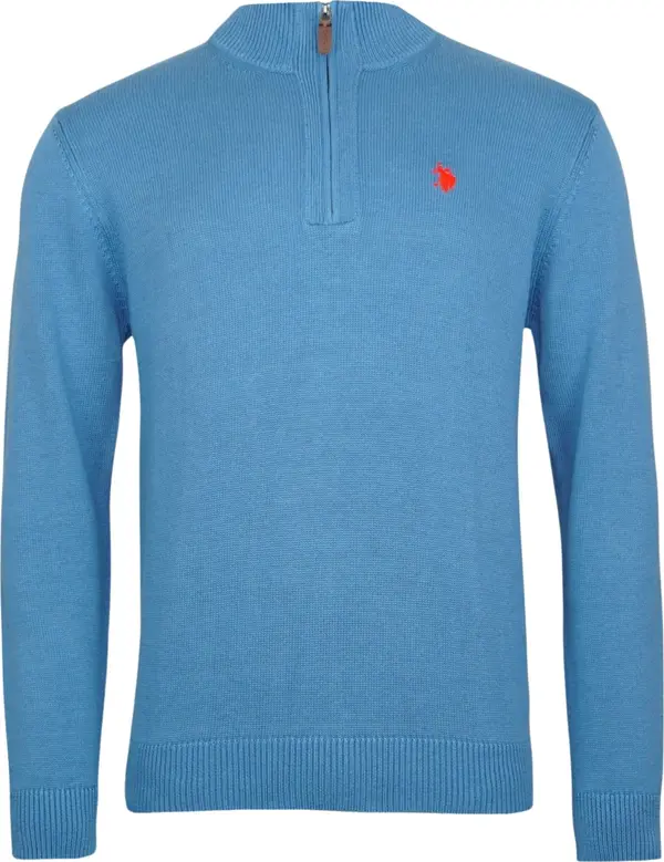 U.S. Polo Assn. U.S. POLO ASSN. Pulover  plava / crvena