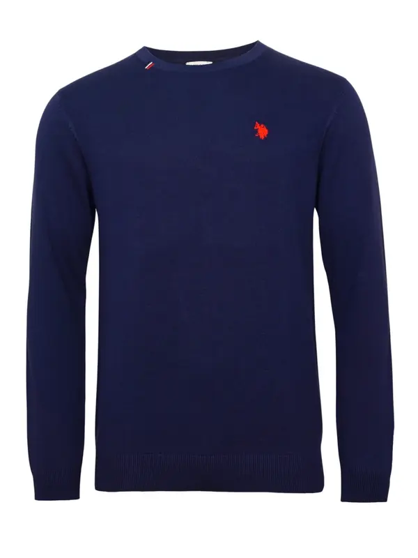 U.S. Polo Assn. U.S. POLO ASSN. Pulover  tamno plava / crvena