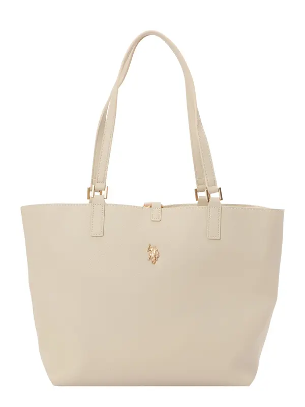U.S. Polo Assn. U.S. POLO ASSN. Shopper torba 'Malibu'  ecru/prljavo bijela