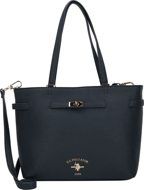 U.S. Polo Assn. U.S. POLO ASSN. Shopper torba 'Standfort'  mornarsko plava / zlatna