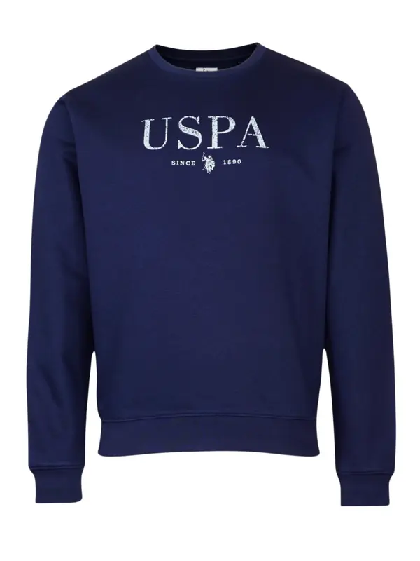 U.S. POLO ASSN. U.S. POLO ASSN. Sweater majica  tamno plava / bijela