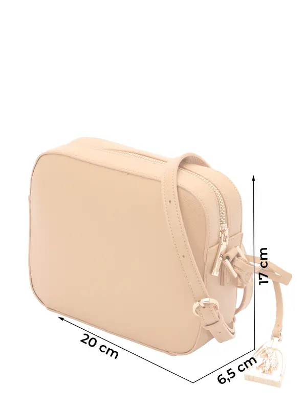 U.S. POLO ASSN. U.S. POLO ASSN. Torba preko ramena  boja devine dlake (camel)