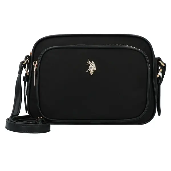 U.S. Polo Assn. U.S. POLO ASSN. Torba preko ramena 'Houston'  crna