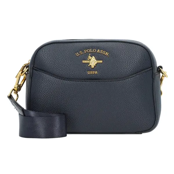U.S. Polo Assn. U.S. POLO ASSN. Torba preko ramena 'Stanford'  tamno plava / zlatna