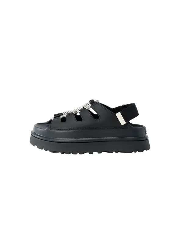 UGG UGG Sandale 'GoldenGlow Toggle'  crna