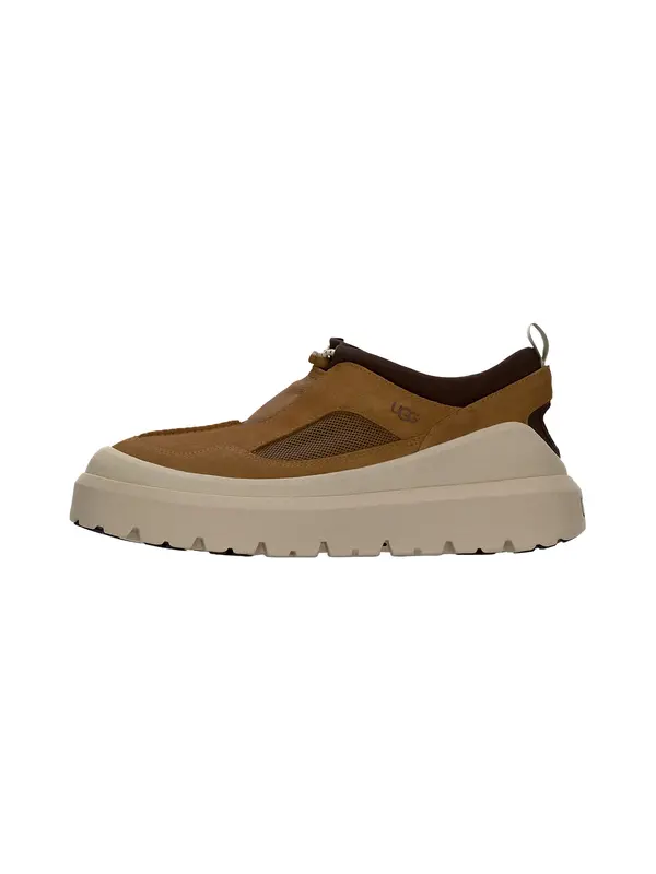 UGG UGG Slip On cipele 'Heritage Utility'  sivkasto bež / višnja / tamno smeđa