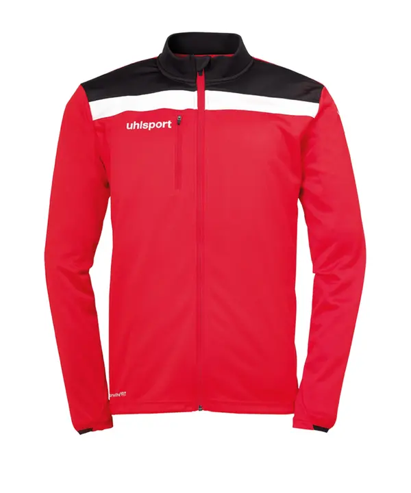 UHLSPORT UHLSPORT Jakna za vježbanje  crvena / crna / bijela