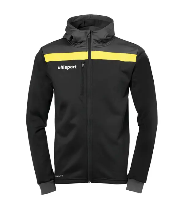 UHLSPORT UHLSPORT Sportska jakna  limun / tamo siva / crna / bijela