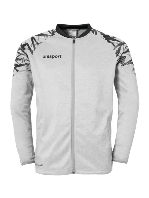 UHLSPORT UHLSPORT Sportska jakna  svijetlosiva / crna