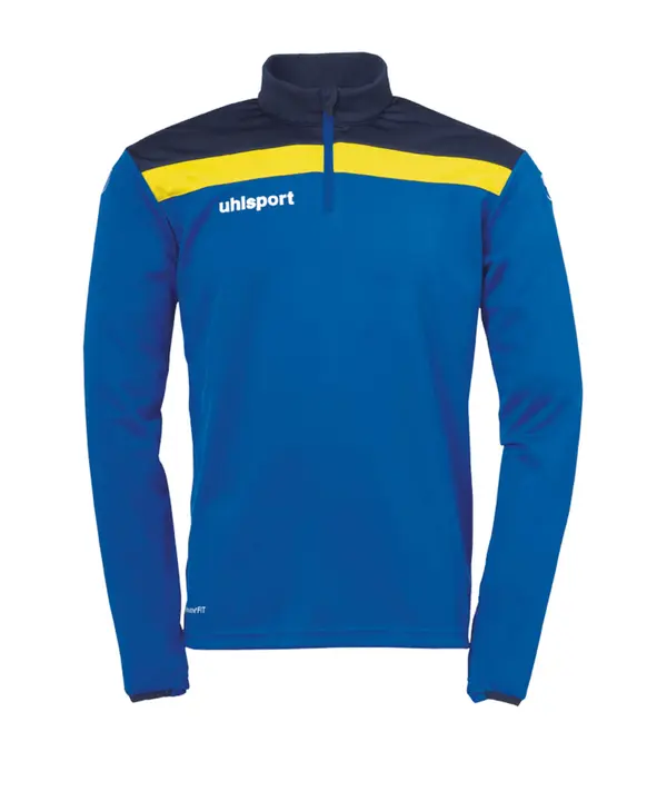 UHLSPORT UHLSPORT Sportska sweater majica  plava / mornarsko plava / žuta / bijela