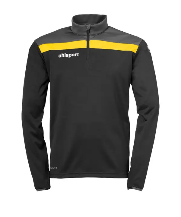 UHLSPORT UHLSPORT Sportska sweater majica  žuta / siva / crna / bijela