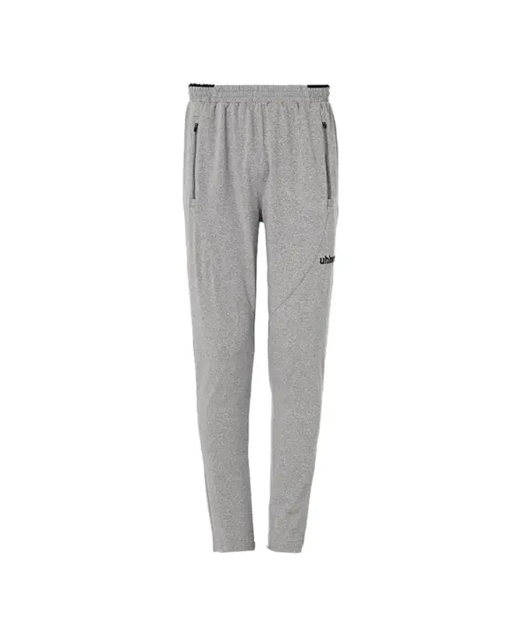 UHLSPORT UHLSPORT Sportske hlače  siva melange / crna