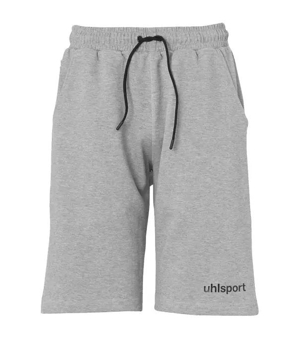UHLSPORT UHLSPORT Sportske hlače  siva melange / crna