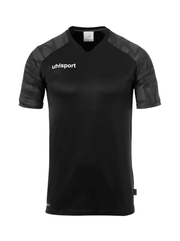 UHLSPORT UHLSPORT Tehnička sportska majica  antracit siva / tamo siva / crna / bijela