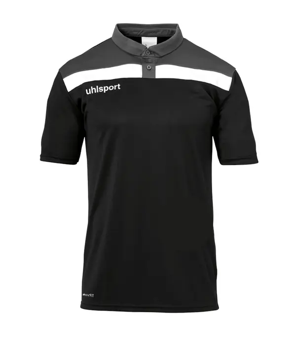 UHLSPORT UHLSPORT Tehnička sportska majica  bazalt siva / crna / bijela