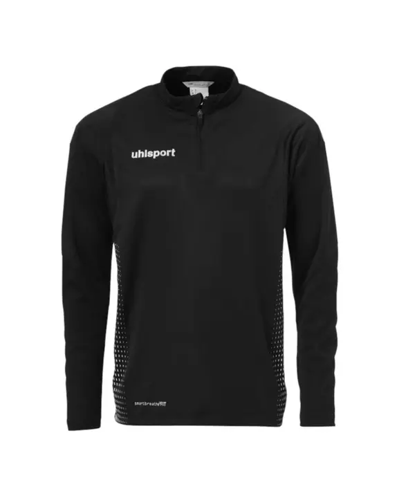 UHLSPORT UHLSPORT Tehnička sportska majica  crna / bijela