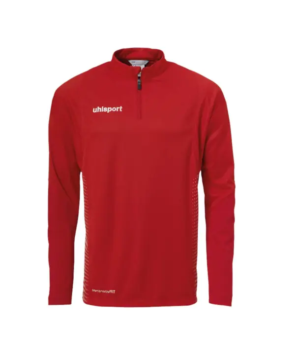 UHLSPORT UHLSPORT Tehnička sportska majica  crvena / bijela