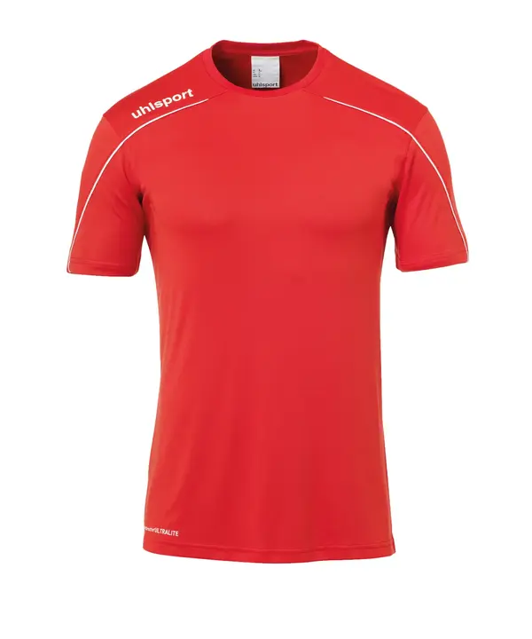 UHLSPORT UHLSPORT Tehnička sportska majica  crvena / bijela