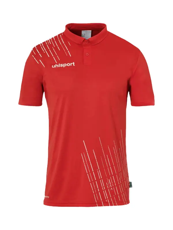 UHLSPORT UHLSPORT Tehnička sportska majica  crvena / bijela