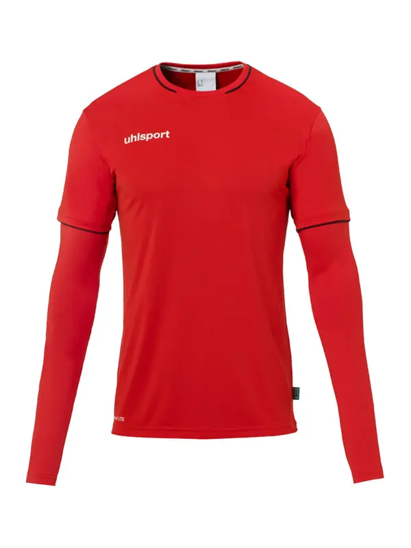 UHLSPORT UHLSPORT Tehnička sportska majica  crvena / crna / bijela